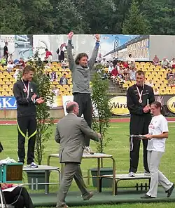Paweł Czapiewski zwyciężył w biegu na 800 m
