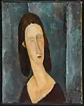 Amedeo Modigliani, Błękitne oczy (1917)