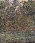 Claude Monet, Drzewo cytrynowe w Bordighera, 1864
