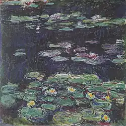 Białe i żółte lilie wodne (White and yellow Water Lilies), (1915–1917), Kunstmuseum Winterthur, Szwajcaria