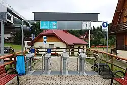 Bramki na dolnej stacji