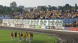 Mecz z Polonią Warszawa.