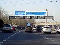 Na autostradowej obwodnicy M25
