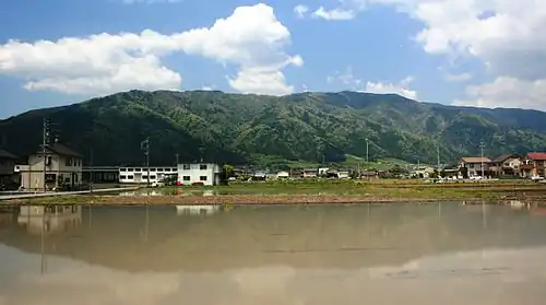 Góra Ikeda od strony wschodniej