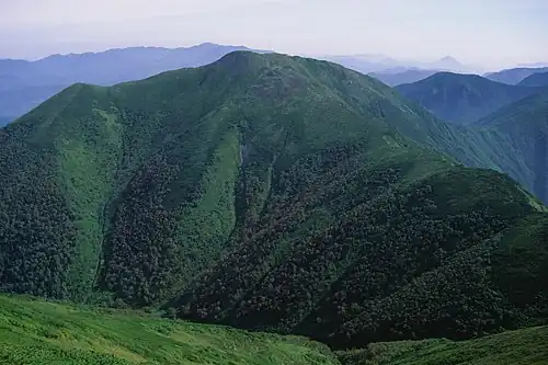 Góra Otofuke widziana z góry Ishikari