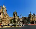 Bombaj, Victoria Terminus (1894; obecnie Chhatrapati Shivaji Terminus)