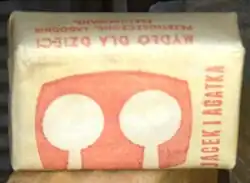 Mydło toaletowe „Jacek i Agatka”