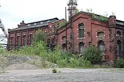 Budynki KWK Mysłowice istniejące w 1919 r.