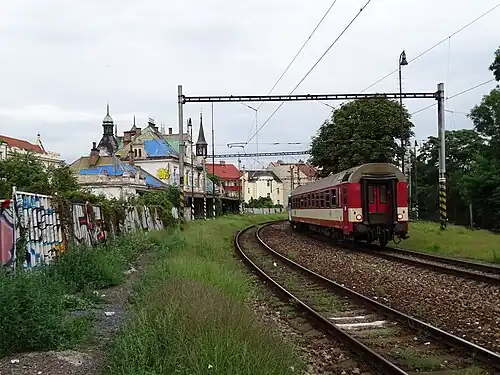 Skład na torach stacyjnych