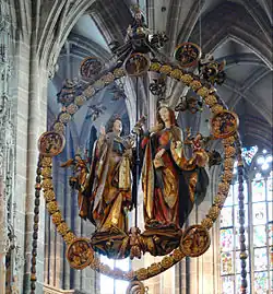 Pozdrowienie Anielskie z kościoła św. Wawrzyńca w Norymberdze