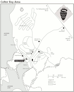 Plan Colter Bay Village