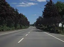 Droga N6 w Capellen.