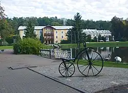 Bicykl z Aleją Gwiazd Kolarstwa