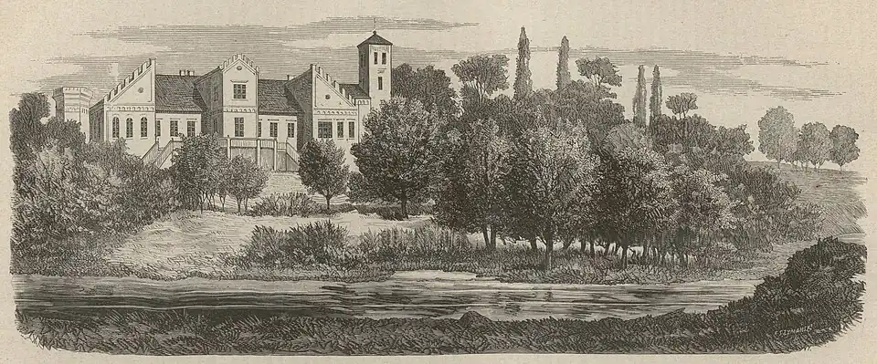 Pałac Nadniemen od strony rzeki