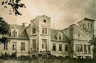 Pałac Nadniemen od strony rzeki