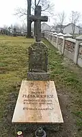 Nagrobek Josifa (Józefa) Pleskacewicza – proboszcza parafii w Nosowie w latach 1889–1927