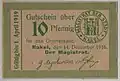 10 Pfennig 14.12.1916