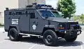 Lenco BearCat - ratowniczy pojazd pancerny oddziałów SWAT, Policji Metropolitarnej Nashville.