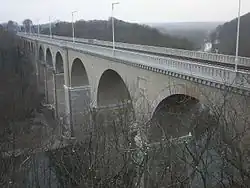 Kolejowy most graniczny na Nysie Łużyckiej (marzec 2014)