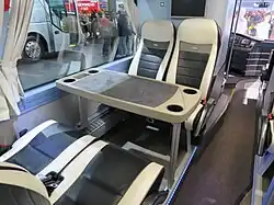 Wnętrze Neoplana Skylinera