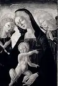 Neroccio di Bartolomeo dei Landi, Madonna z Dzieciątkiem i dwoma aniołami