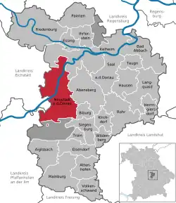 Plan Neustadt an der Donau