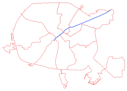 Plan przebiegu ulicy