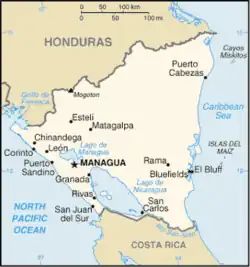 Mapa opisywanego kraju