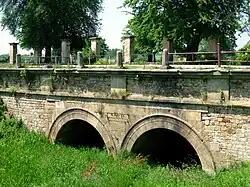 Most na dawnym kanale doprowadzającym wodę do walcowni