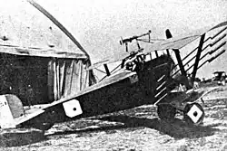 francuski samolot myśliwski Nieuport 16 z rakietami Le Prieur