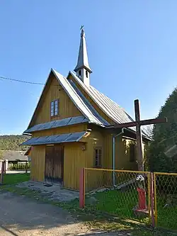 Stary kościół drewniany w Niewistce