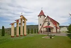 Nowy kościół filialny w Niewistce