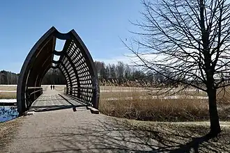 Most w dzielnicy Viikki, Helsinki, 2002