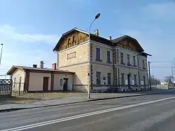 Dworzec od strony miasta (2025)