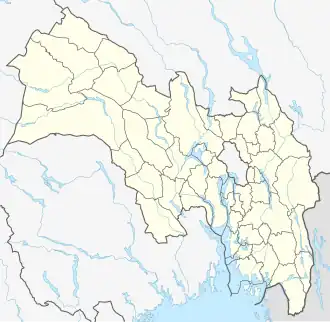 Mapa konturowa Viken