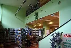 os. Zgody 7Biblioteka Kraków (wnętrze, przed remontem, filii nr 56)