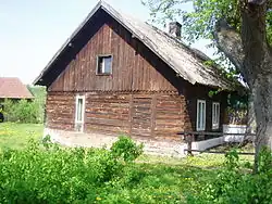 Drewniany dom w Nowej Wsi