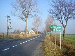 Nowa Wieś Królewska - widok ku północy