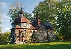 Przed remontem, widok od południa