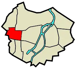 Plan przebiegu ulicy