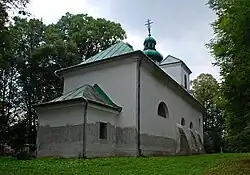 Widok od strony prezbiterium