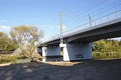 Nowy most kolejowy na Liwcu