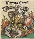Marek Kurcjusz (ilustracja z Kroniki norymberskiej (1491/1493)