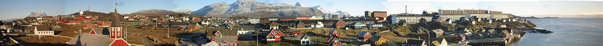 Panorama miasta w październiku 2006