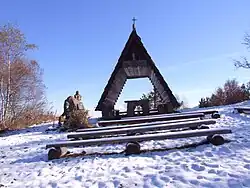 Ołtarz papieski na Błyszczu