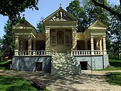 Jedna z kaplic na Kalwarii Kodeńskiej, dawny arsenał zamkowy