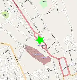 Plan przebiegu ulicy