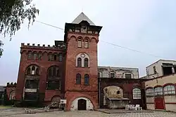 Budynek warzelni (od wschodu)