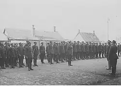 Odsłonięcie tablicy pamiątkowej ku czci żołnierzy 1 pspodh. w Nowym Sączu