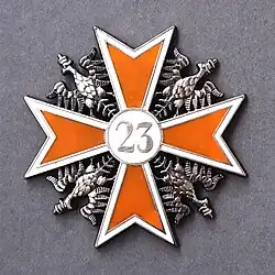 Odznaka pamiątkowa 23 Pułku Ułanów Grodzieńskich